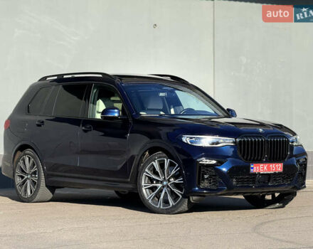 Синий БМВ X7, объемом двигателя 4.4 л и пробегом 100 тыс. км за 64900 $, фото 2 на Automoto.ua