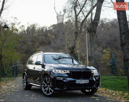 Синий БМВ X7, объемом двигателя 4.4 л и пробегом 74 тыс. км за 76500 $, фото 1 на Automoto.ua