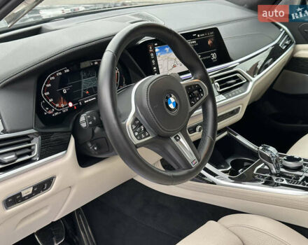 Синий БМВ X7, объемом двигателя 3 л и пробегом 79 тыс. км за 72900 $, фото 9 на Automoto.ua