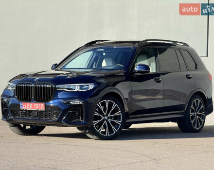 Синий БМВ X7, объемом двигателя 4.4 л и пробегом 100 тыс. км за 64900 $, фото 3 на Automoto.ua