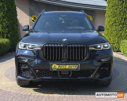 Синий БМВ X7, объемом двигателя 4.4 л и пробегом 35 тыс. км за 91999 $, фото 1 на Automoto.ua