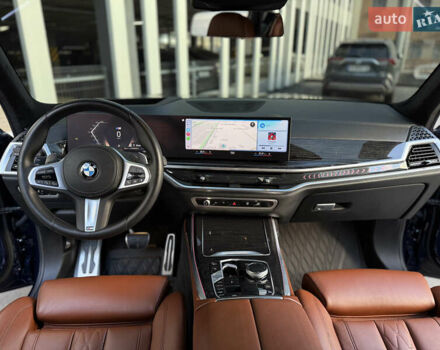 Синій БМВ X7, об'ємом двигуна 3 л та пробігом 17 тис. км за 89500 $, фото 11 на Automoto.ua