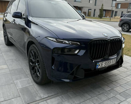 Синий БМВ X7, объемом двигателя 3 л и пробегом 75 тыс. км за 90000 $, фото 1 на Automoto.ua