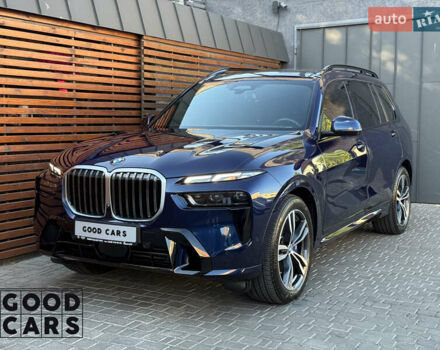 Синий БМВ X7, объемом двигателя 3 л и пробегом 20 тыс. км за 97000 $, фото 1 на Automoto.ua