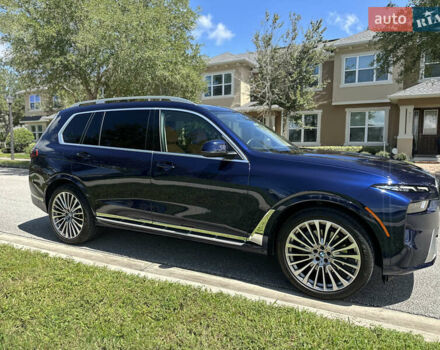 Синий БМВ X7, объемом двигателя 3 л и пробегом 110 тыс. км за 58000 $, фото 2 на Automoto.ua