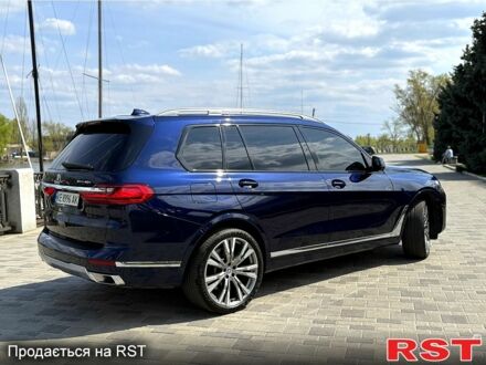 БМВ X7 2019 в Днепре (Днепропетровске) на Automoto.ua Синий БМВ X7, объемом двигателя 3 л и пробегом 33 тыс. км за 64500 $, фото 1 на Automoto.ua