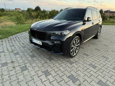 Синий БМВ X7, объемом двигателя 4.39 л и пробегом 78 тыс. км за 69900 $, фото 1 на Automoto.ua
