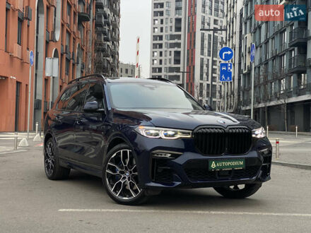 Синий БМВ X7, объемом двигателя 4.4 л и пробегом 62 тыс. км за 72900 $, фото 1 на Automoto.ua