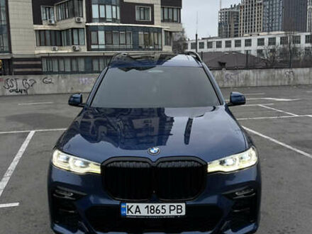 Синій БМВ X7, об'ємом двигуна 3 л та пробігом 120 тис. км за 65000 $, фото 1 на Automoto.ua