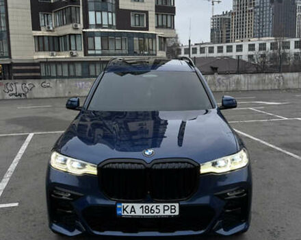 Синий БМВ X7, объемом двигателя 3 л и пробегом 120 тыс. км за 65000 $, фото 1 на Automoto.ua