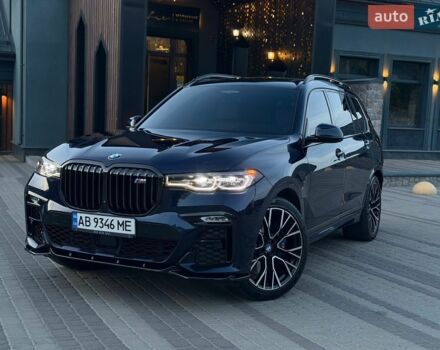 Синий БМВ X7, объемом двигателя 3 л и пробегом 124 тыс. км за 68000 $, фото 1 на Automoto.ua
