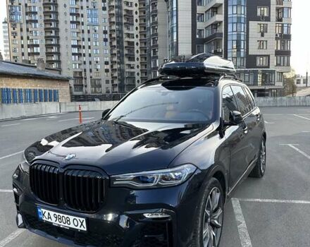 Синий БМВ X7, объемом двигателя 4.39 л и пробегом 76 тыс. км за 72500 $, фото 1 на Automoto.ua
