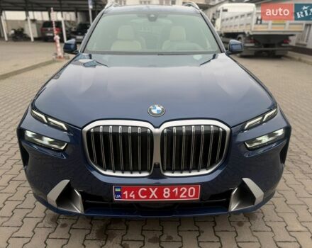 Синий БМВ X7, объемом двигателя 3 л и пробегом 114 тыс. км за 54900 $, фото 1 на Automoto.ua