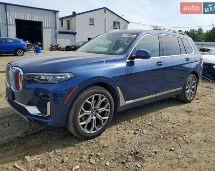 Синий БМВ X7, объемом двигателя 3 л и пробегом 80 тыс. км за 22400 $, фото 1 на Automoto.ua