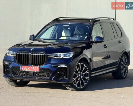 Синий БМВ X7, объемом двигателя 4.4 л и пробегом 100 тыс. км за 64900 $, фото 1 на Automoto.ua