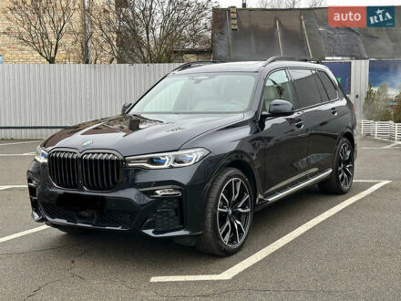 Синий БМВ X7, объемом двигателя 3 л и пробегом 79 тыс. км за 72900 $, фото 1 на Automoto.ua