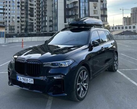 Синий БМВ X7, объемом двигателя 4.4 л и пробегом 73 тыс. км за 92500 $, фото 1 на Automoto.ua