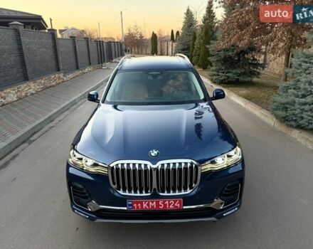 Синий БМВ X7, объемом двигателя 3 л и пробегом 103 тыс. км за 59000 $, фото 1 на Automoto.ua