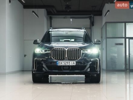 Синий БМВ X7, объемом двигателя 4.39 л и пробегом 41 тыс. км за 75000 $, фото 1 на Automoto.ua