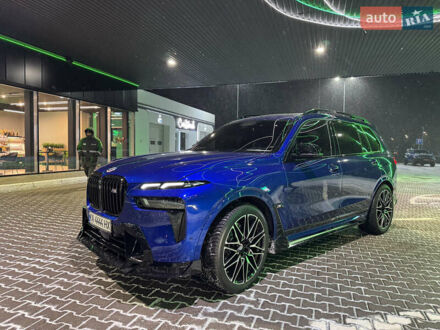 Синий БМВ X7, объемом двигателя 4.39 л и пробегом 27 тыс. км за 133000 $, фото 1 на Automoto.ua