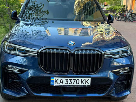 БМВ X7 2022 у Києві на Automoto.ua Синій БМВ X7, об'ємом двигуна 2.99 л та пробігом 26 тис. км за 89900 $, фото 1 на Automoto.ua