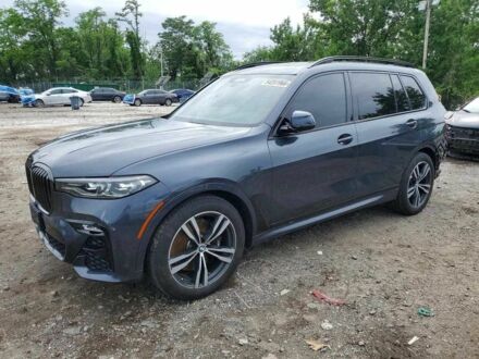Синий БМВ X7, объемом двигателя 3 л и пробегом 65 тыс. км за 25000 $, фото 1 на Automoto.ua