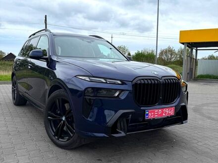 БМВ X7 2023 в Луцке на Automoto.ua Синий БМВ X7, объемом двигателя 3 л и пробегом 74 тыс. км за 99000 $, фото 1 на Automoto.ua