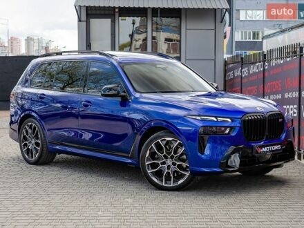 Синий БМВ X7, объемом двигателя 4.39 л и пробегом 32 тыс. км за 109000 $, фото 1 на Automoto.ua