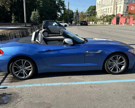 Синий БМВ Зет 4, объемом двигателя 3 л и пробегом 42 тыс. км за 27000 $, фото 1 на Automoto.ua