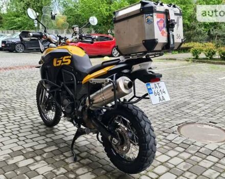 Желтый БМВ F 800GS, объемом двигателя 0.8 л и пробегом 69 тыс. км за 7000 $, фото 3 на Automoto.ua