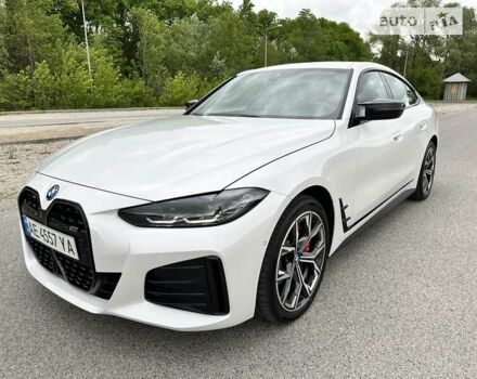 Белый БМВ i4, объемом двигателя 0 л и пробегом 3 тыс. км за 48700 $, фото 1 на Automoto.ua