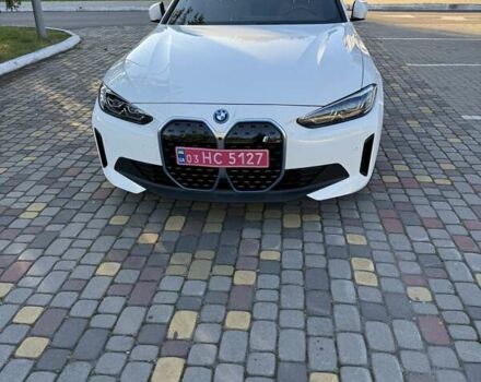 Белый БМВ i4, объемом двигателя 0 л и пробегом 39 тыс. км за 37000 $, фото 1 на Automoto.ua
