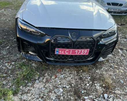 Белый БМВ i4, объемом двигателя 0 л и пробегом 17 тыс. км за 30500 $, фото 1 на Automoto.ua