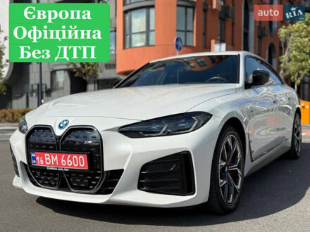 БМВ i4 2023 в Киеве на Automoto.ua Белый БМВ i4, объемом двигателя 0 л и пробегом 65 тыс. км за 42999 $, фото 1 на Automoto.ua
