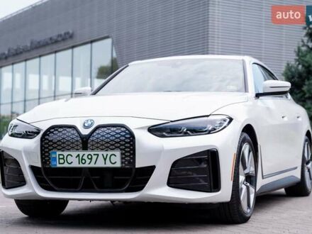БМВ i4 2023 в Львове на Automoto.ua Белый БМВ i4, объемом двигателя 0 л и пробегом 18 тыс. км за 32432 $, фото 1 на Automoto.ua