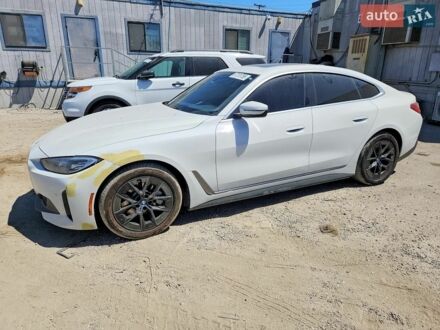 Белый БМВ i4, объемом двигателя 0 л и пробегом 52 тыс. км за 11500 $, фото 1 на Automoto.ua