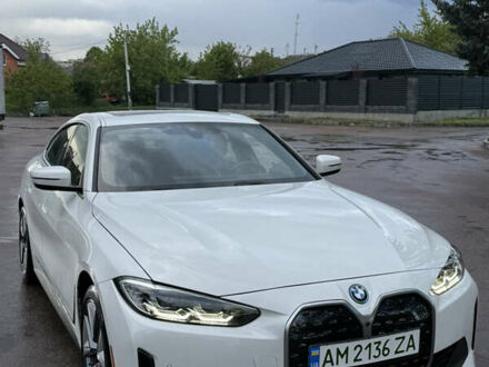 Білий БМВ i4, об'ємом двигуна 0 л та пробігом 10 тис. км за 41300 $, фото 1 на Automoto.ua