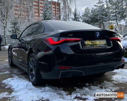 Черный БМВ i4, объемом двигателя 83 л и пробегом 9 тыс. км за 45800 $, фото 4 на Automoto.ua