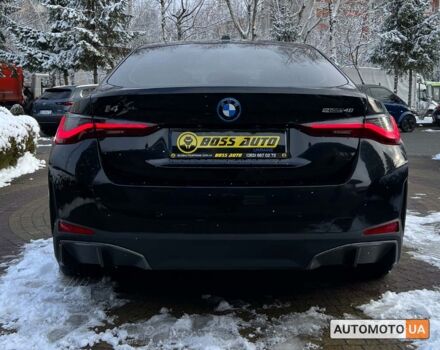 Черный БМВ i4, объемом двигателя 83 л и пробегом 9 тыс. км за 45800 $, фото 5 на Automoto.ua