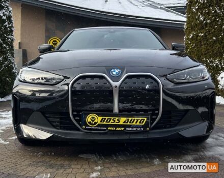 Черный БМВ i4, объемом двигателя 83 л и пробегом 9 тыс. км за 45800 $, фото 1 на Automoto.ua