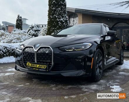 Черный БМВ i4, объемом двигателя 83 л и пробегом 9 тыс. км за 45800 $, фото 2 на Automoto.ua