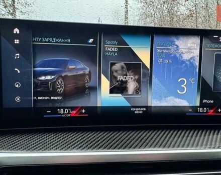 Черный БМВ i4, объемом двигателя 0 л и пробегом 92 тыс. км за 39000 $, фото 28 на Automoto.ua