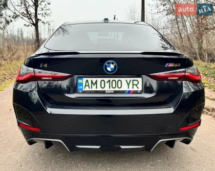Черный БМВ i4, объемом двигателя 0 л и пробегом 92 тыс. км за 39000 $, фото 3 на Automoto.ua
