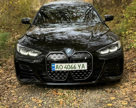 Черный БМВ i4, объемом двигателя 0 л и пробегом 30 тыс. км за 35000 $, фото 1 на Automoto.ua