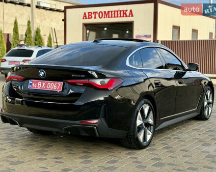 Черный БМВ i4, объемом двигателя 0 л и пробегом 12 тыс. км за 36999 $, фото 12 на Automoto.ua