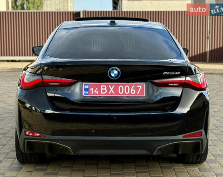 Черный БМВ i4, объемом двигателя 0 л и пробегом 12 тыс. км за 36999 $, фото 13 на Automoto.ua
