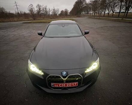 Черный БМВ i4, объемом двигателя 0 л и пробегом 38 тыс. км за 31500 $, фото 1 на Automoto.ua