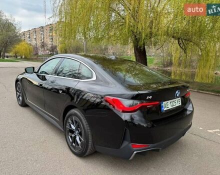 Черный БМВ i4, объемом двигателя 0 л и пробегом 1 тыс. км за 37000 $, фото 8 на Automoto.ua