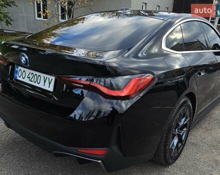 Черный БМВ i4, объемом двигателя 0 л и пробегом 33 тыс. км за 40000 $, фото 2 на Automoto.ua