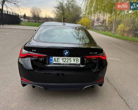 Черный БМВ i4, объемом двигателя 0 л и пробегом 1 тыс. км за 37000 $, фото 4 на Automoto.ua